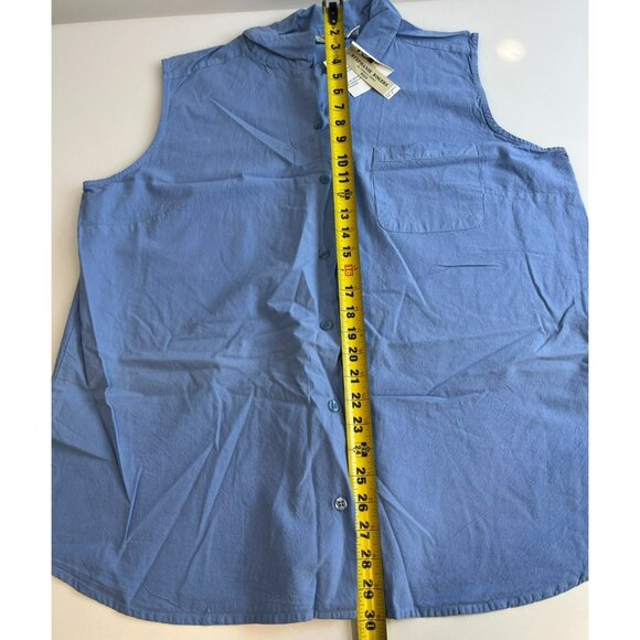 Stephanie Rogers by Fashion Trend Plus Women's Button Down Tank Top Size 3X - Picture 3 of 11